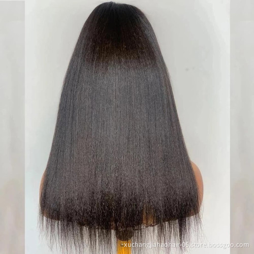 Hd Transparent Swiss Lace Front Wig Vendor  Glueless Brazilian 100% Virgin Full Lace human hair wigs